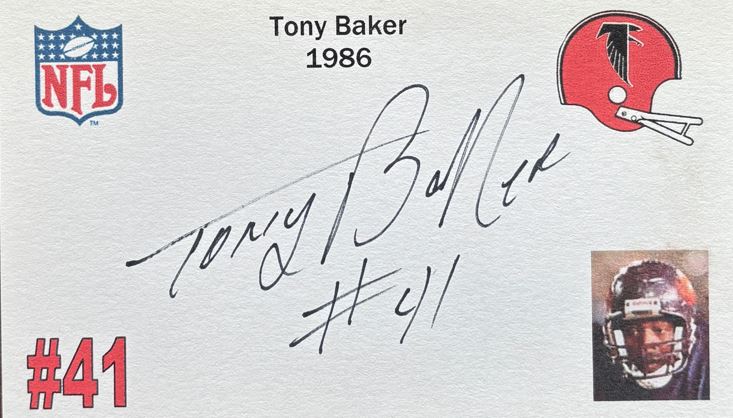 Tony Baker - New Orleans Saints