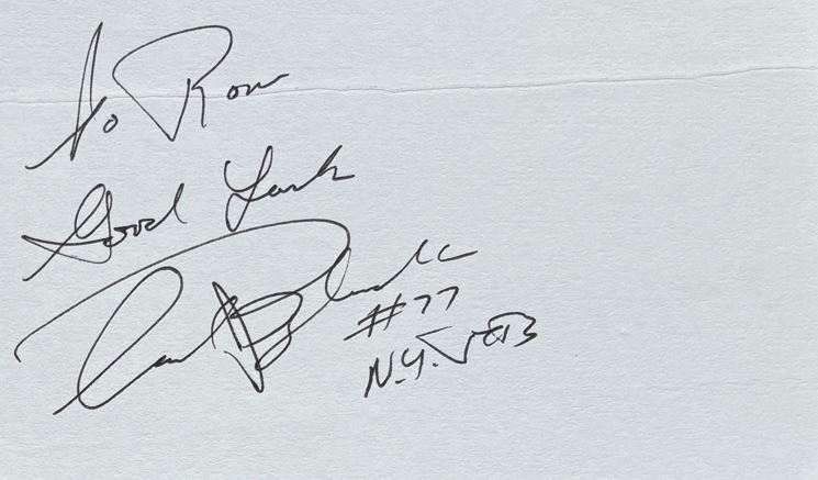 Carl Barzilauskas - New York Jets