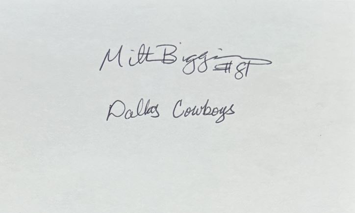 Milton Biggins - Miami Dolphins