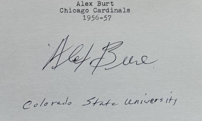 Alex Burl - Chicago Cardinals