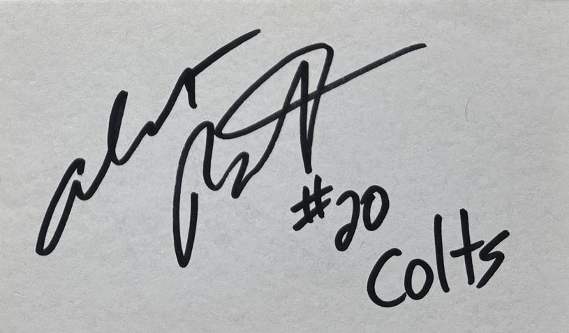 Albert Bentley - Indianapolis Colts