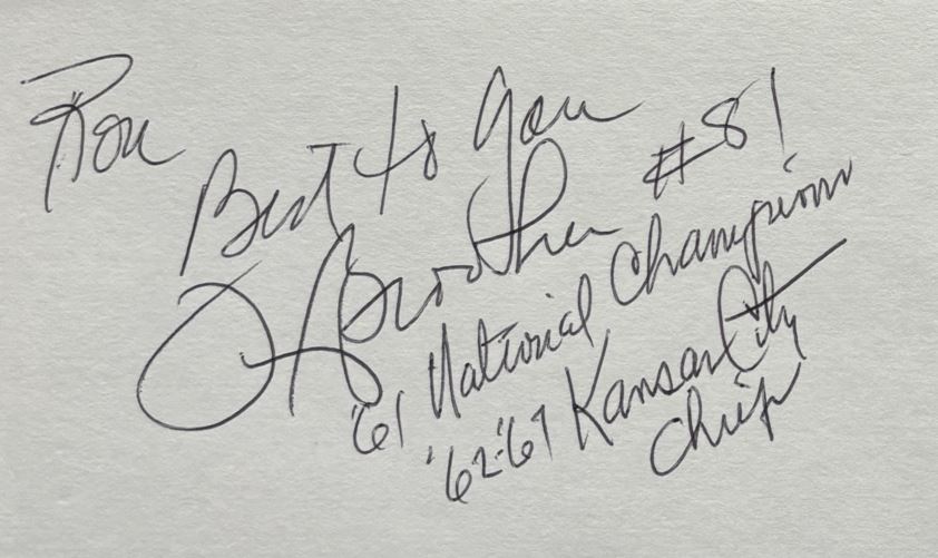 Tommy Brooker - Kansas City Chiefs