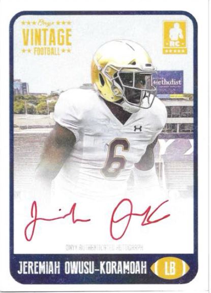 Jeremiah Owusu~Koramoah - Notre Dame Fighting Irish