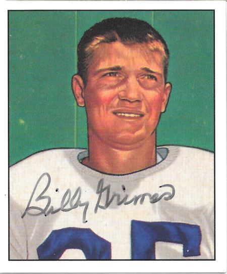 Billy Grimes - Green Bay Packers