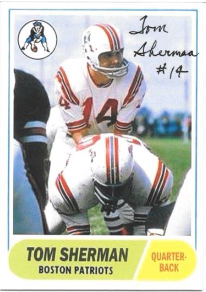 Tom Sherman - Boston Patriots