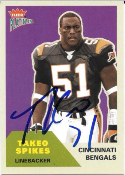 Takeo Spikes - Cincinnati Bengals