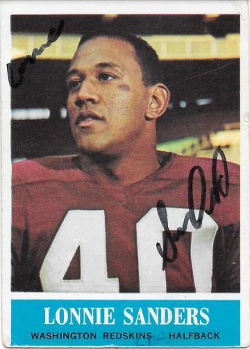 Lonnie Sanders - Washington Redskins