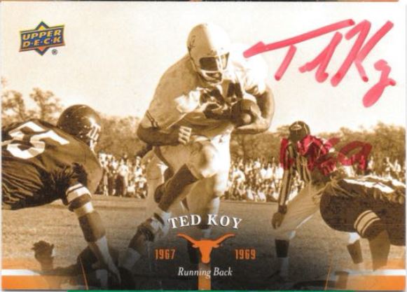 Ted Koy - Texas Longhorns