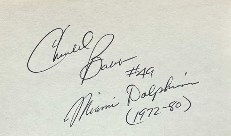 Charlie Babb - Miami Dolphins