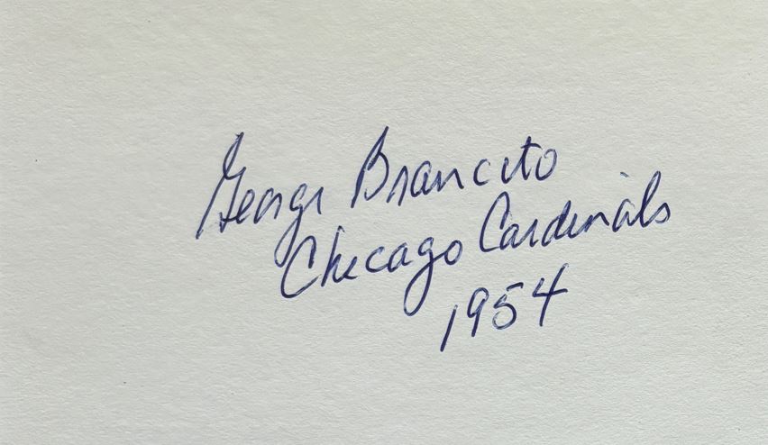 George Brancato - Chicago Cardinals