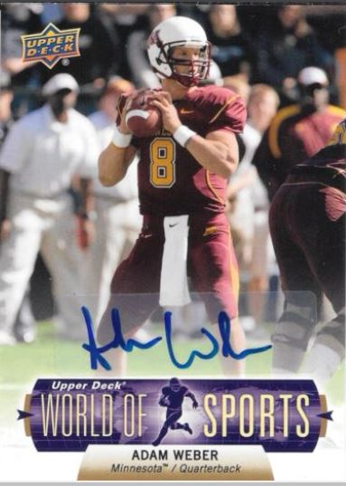 Adam Weber - Minnesota Golden Gophers