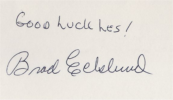 Brad Eckland - New York Yankees