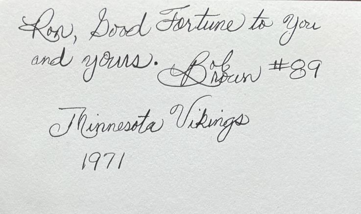 Bob Brown - Minnesota Vikings