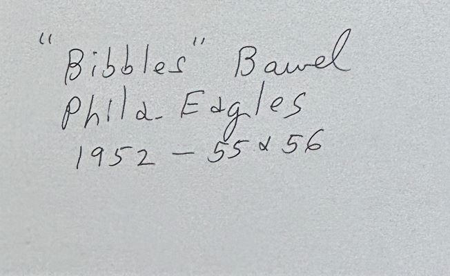Bibbles Bawel - Philadelphia Eagles