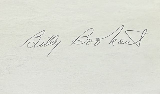 Billy Bookout - Green Bay Packers