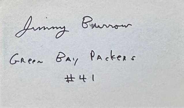 Jimmy Burrow - Green Bay Packers