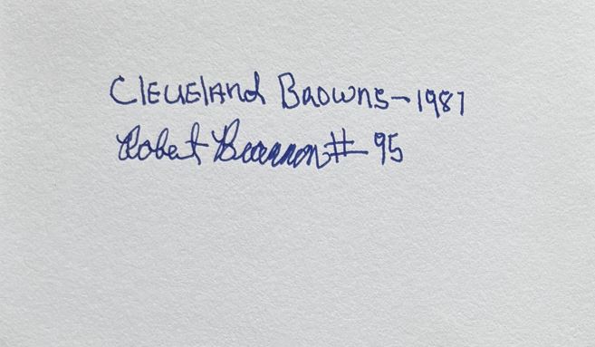 Robert Brannon - Cleveland Browns