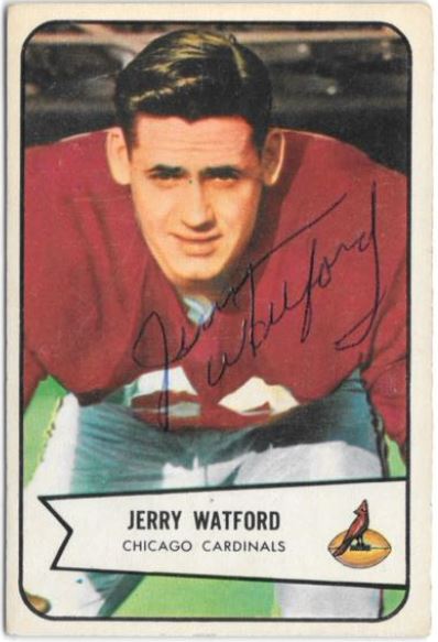 Jerry Watford - Chicago Cardinals