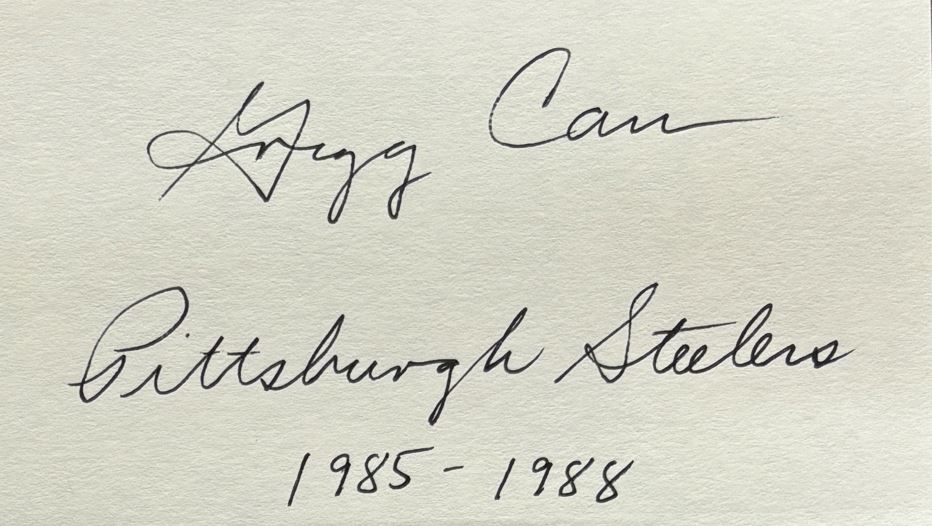 Gregg Carr - Pittsburgh Steelers