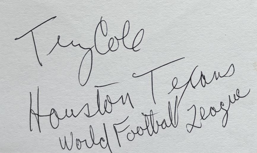 Terry Cole - Baltimore Colts