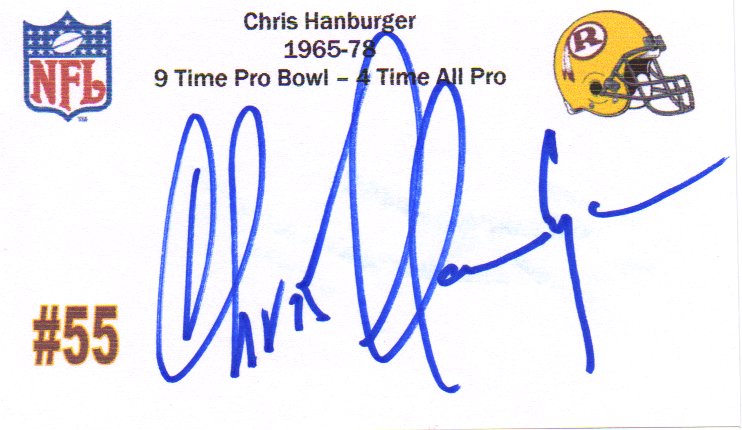 Chris Hanburger - Washington Redskins