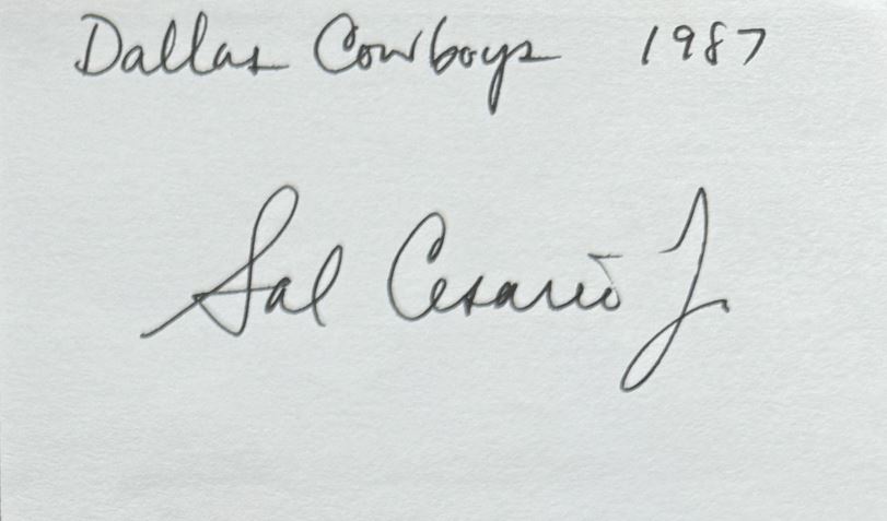 Sal Cesario - Dallas Cowboys
