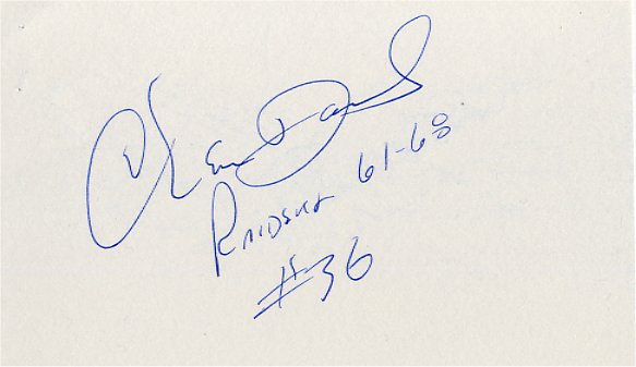 Clem Daniels - Dallas Texans