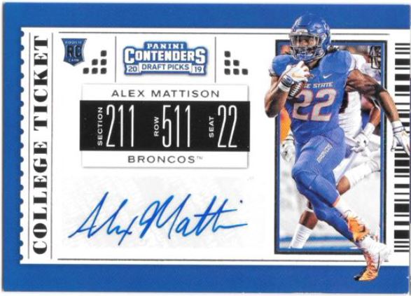 Alex Mattison - Boise State Broncos