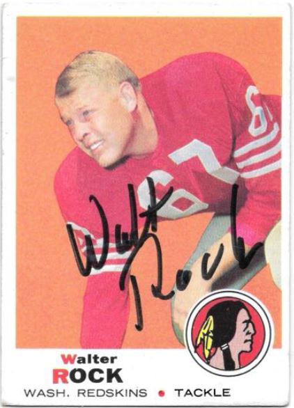 Walter Rock - Washington Redskins