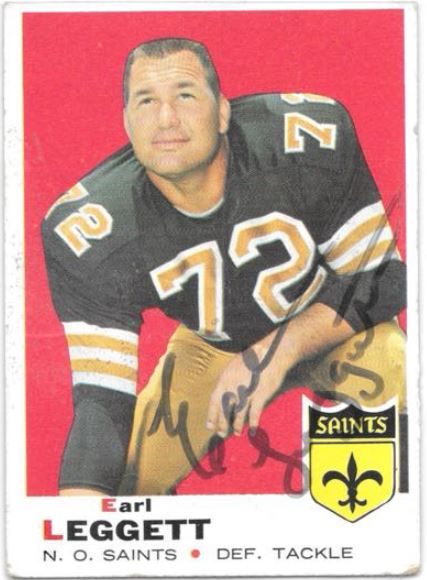 Earl Leggett - New Orleans Saints