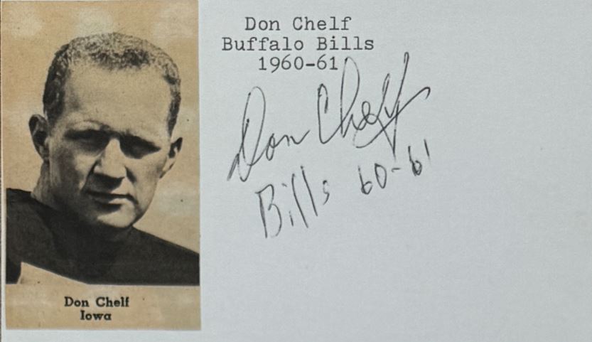 Don Chelf - Buffalo Bills