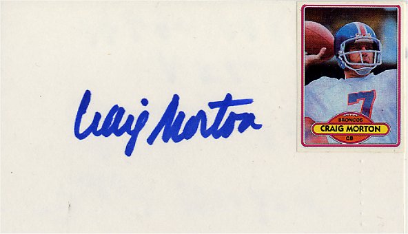 Craig Morton - Dallas Cowboys