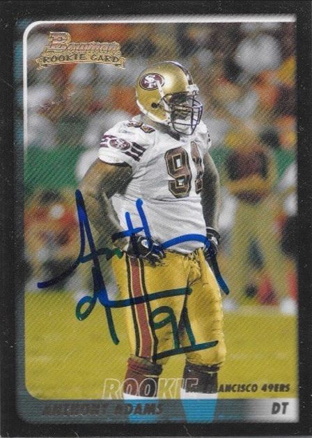 Anthony Adams - San Francisco 49ers