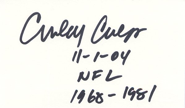 Curley Culp - Kansas City Chiefs