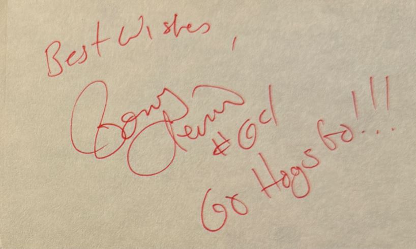 Tony Cherico - Arkansas Razorbacks