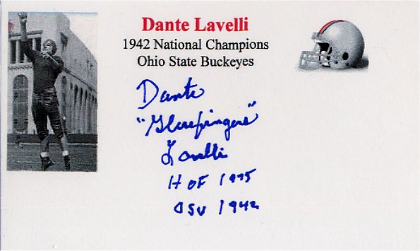 Dante Lavelli HOF - Cleveland Browns
