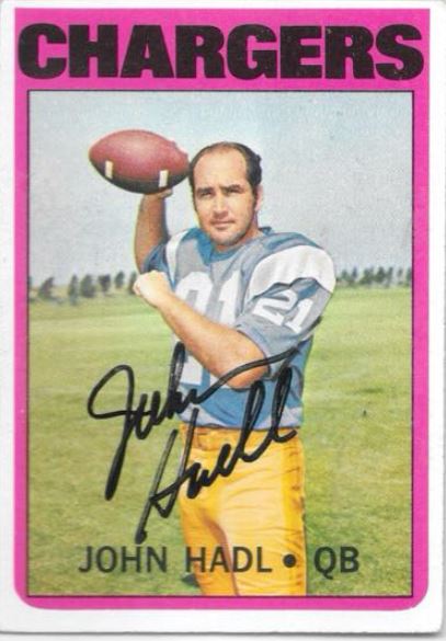 John Hadl - San Diego Chargers
