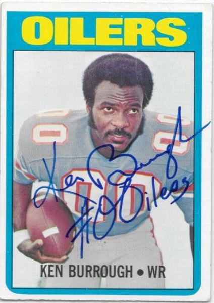 Ken Burrough - Houston Oilers