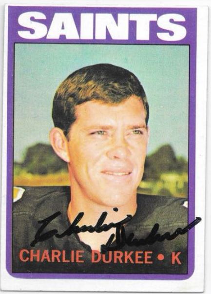 Charlie Durkee - New Orleans Saints