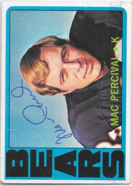 Mac Percival - Chicago Bears