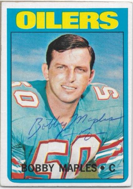 Bobby Maples - Houston Oilers