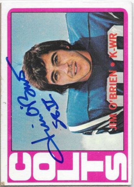 Jim O'Brien - Baltimore Colts