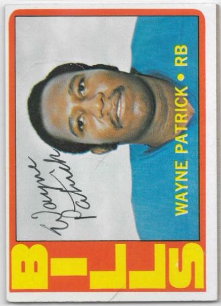 Wayne Patrick - Buffalo Bills