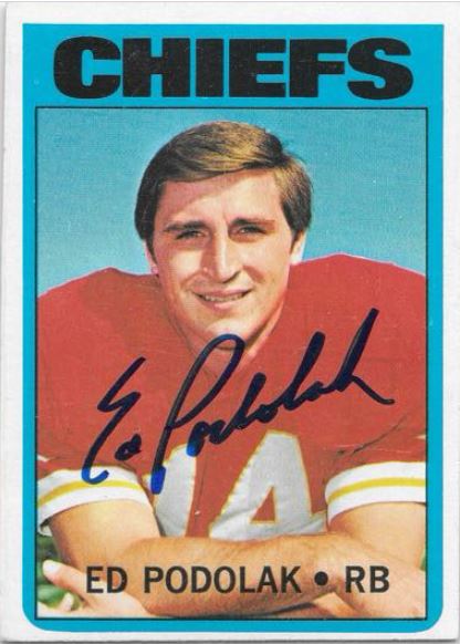 Ed Podolak - Kansas City Chiefs