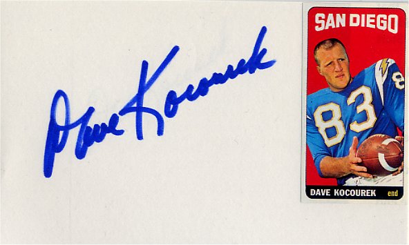Dave Kocourek - San Diego Chargers
