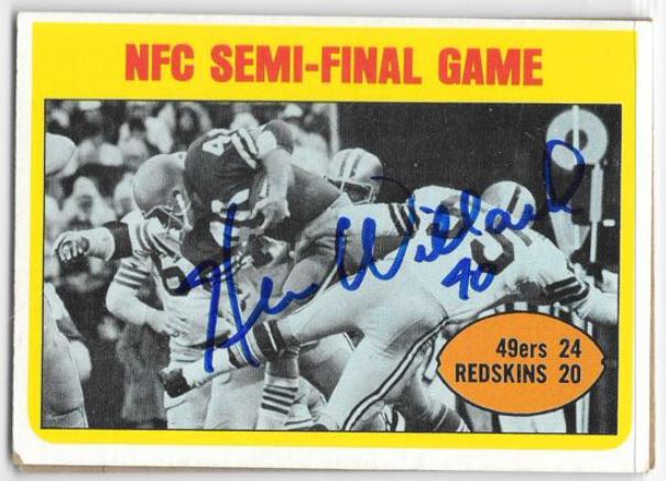 Ken Willard - San Francisco 49ers