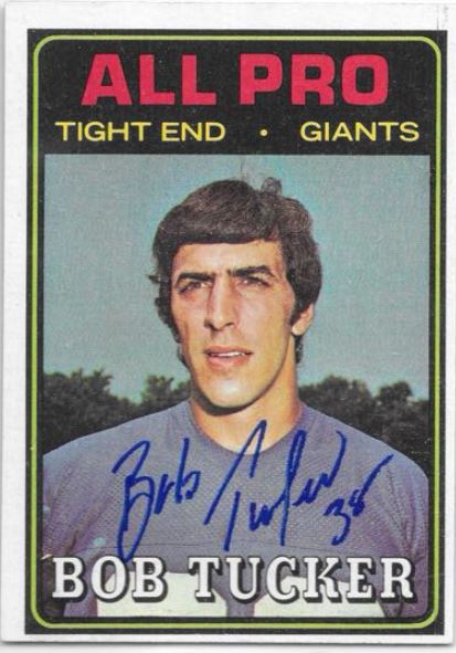 Bob Tucker - New York Giants