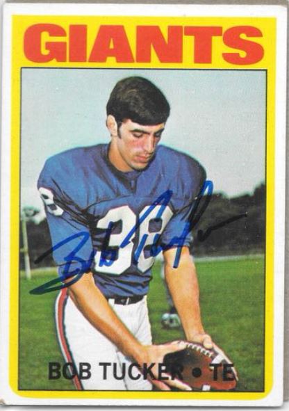 Bob Tucker - New York Giants