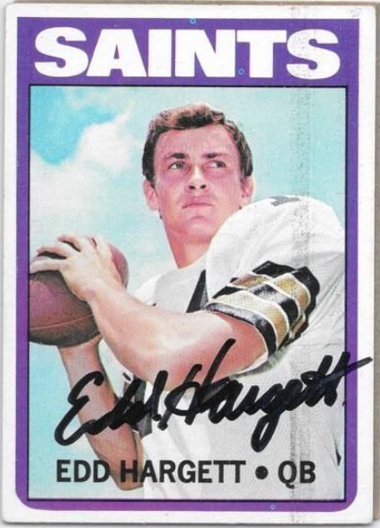 Edd Hargett - New Orleans Saints