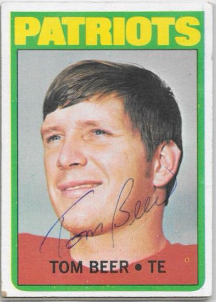 Tom Beer - New England Patriots